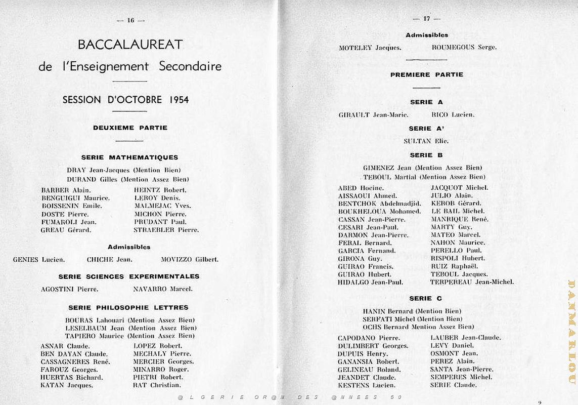 LYCEE LAMORICIERE DISTRIBUTIONS PRIX  29 JUIN 1955   (11).JPG